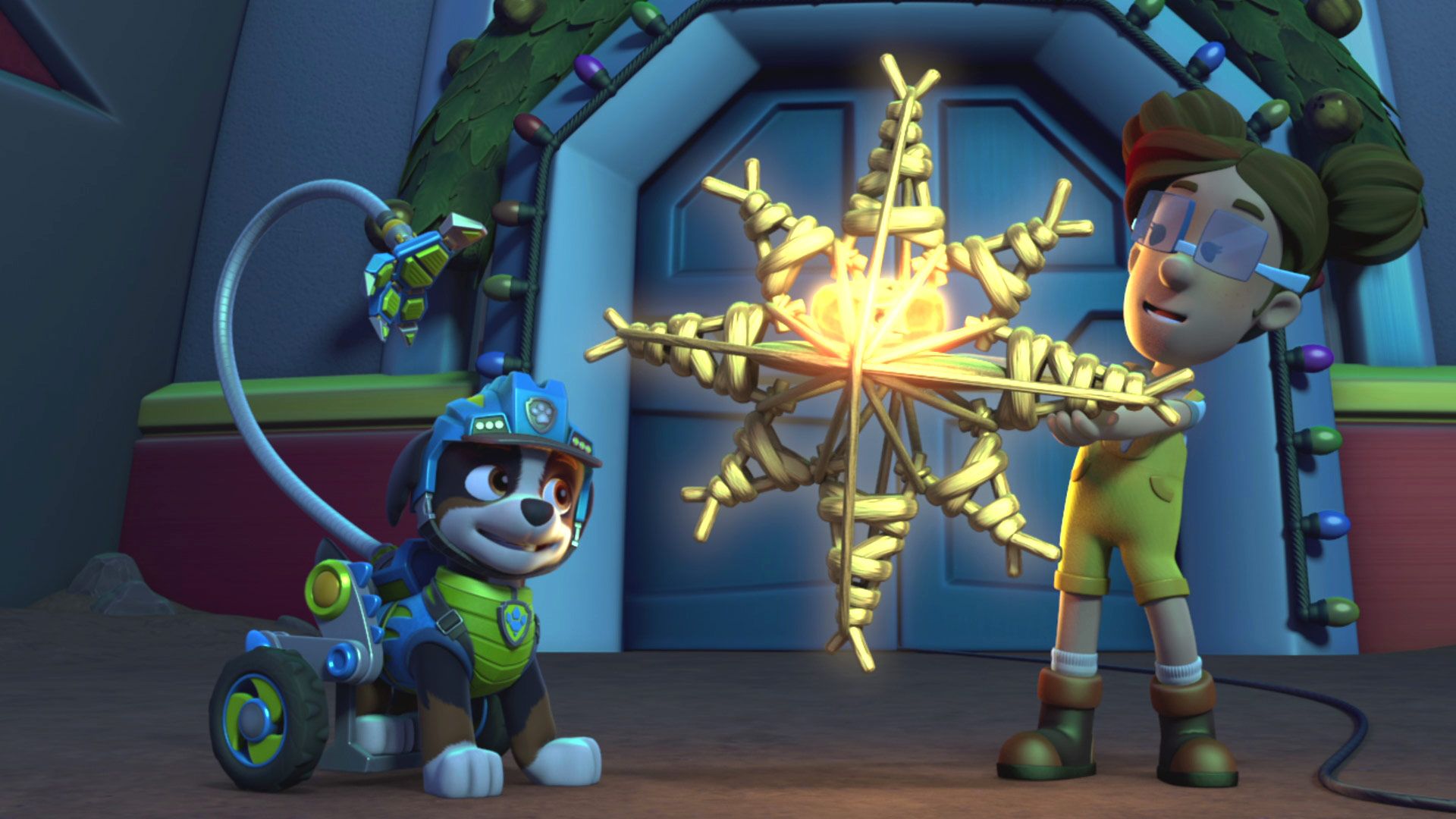 paw patrol dino rescue pups save a dino christmas