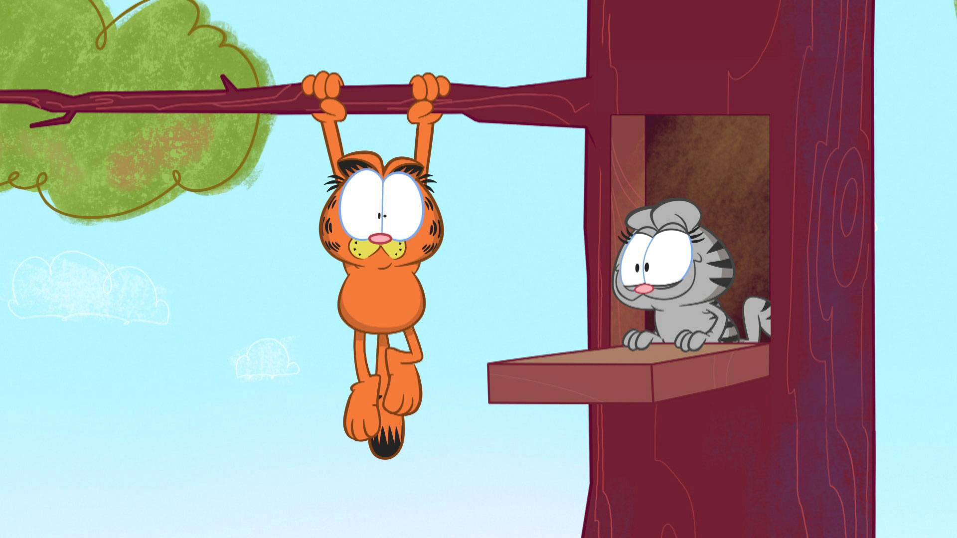 Up a Tree Garfield (Video Clip) Nick