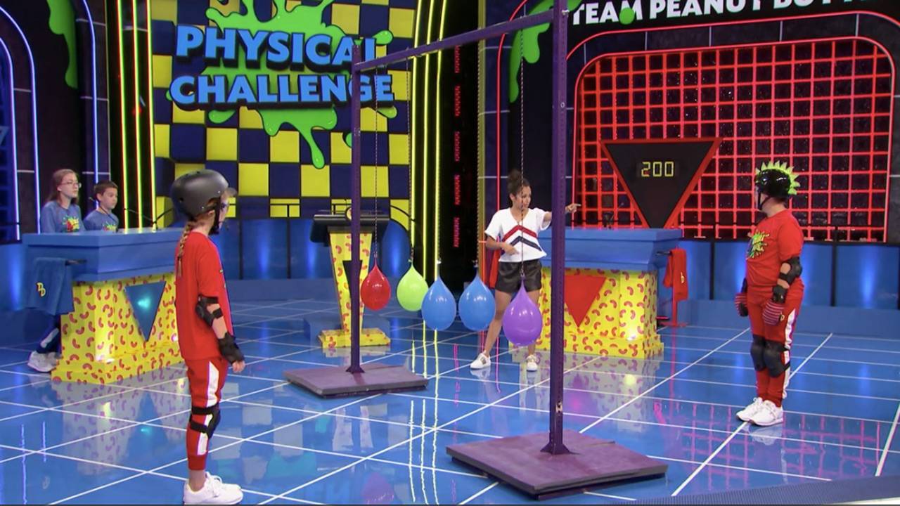 Double Dare Physical Challenge Pop The Balloon Video Clip Nick 