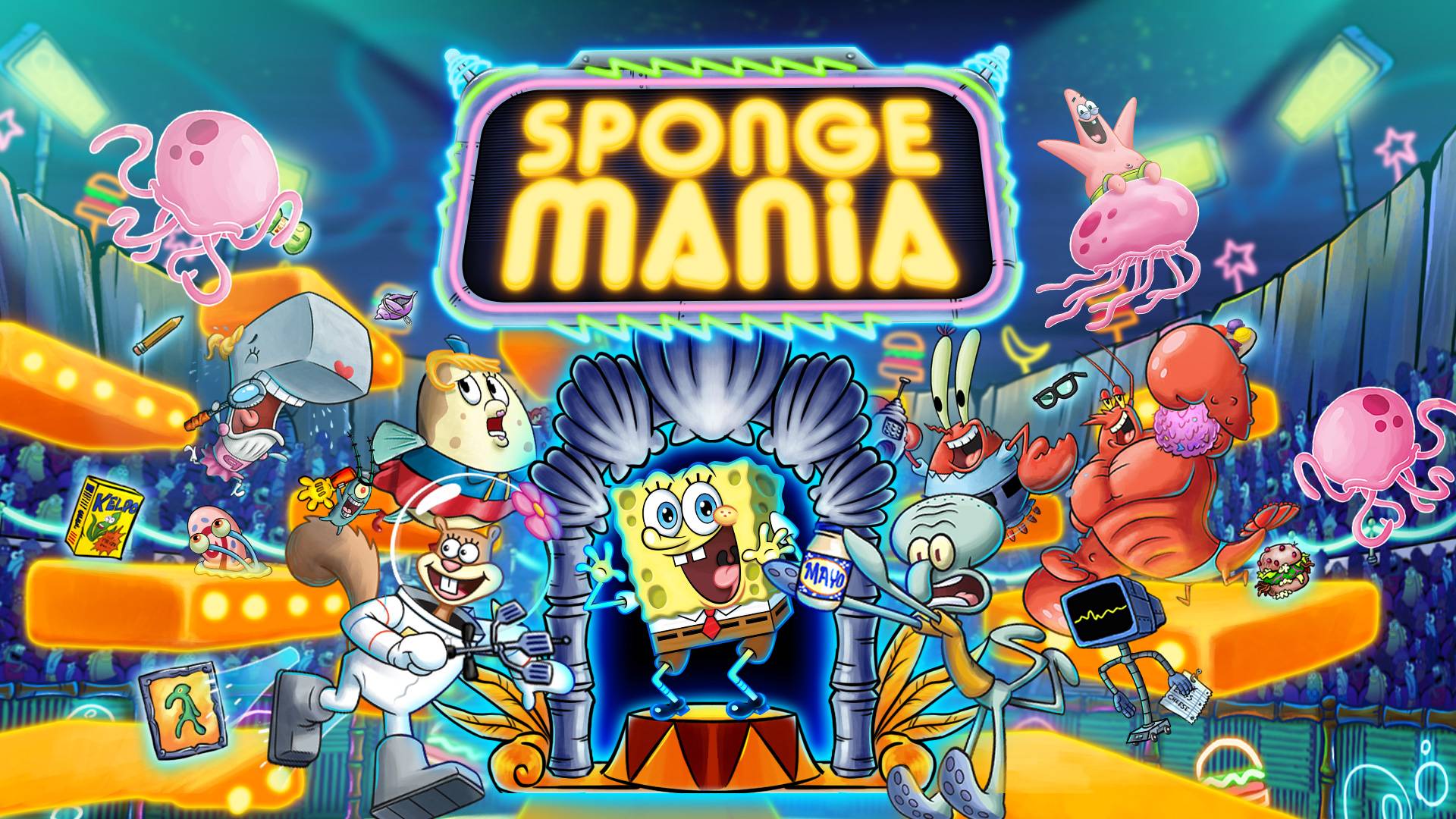 SpongeMania SpongeBob SquarePants Game Nick