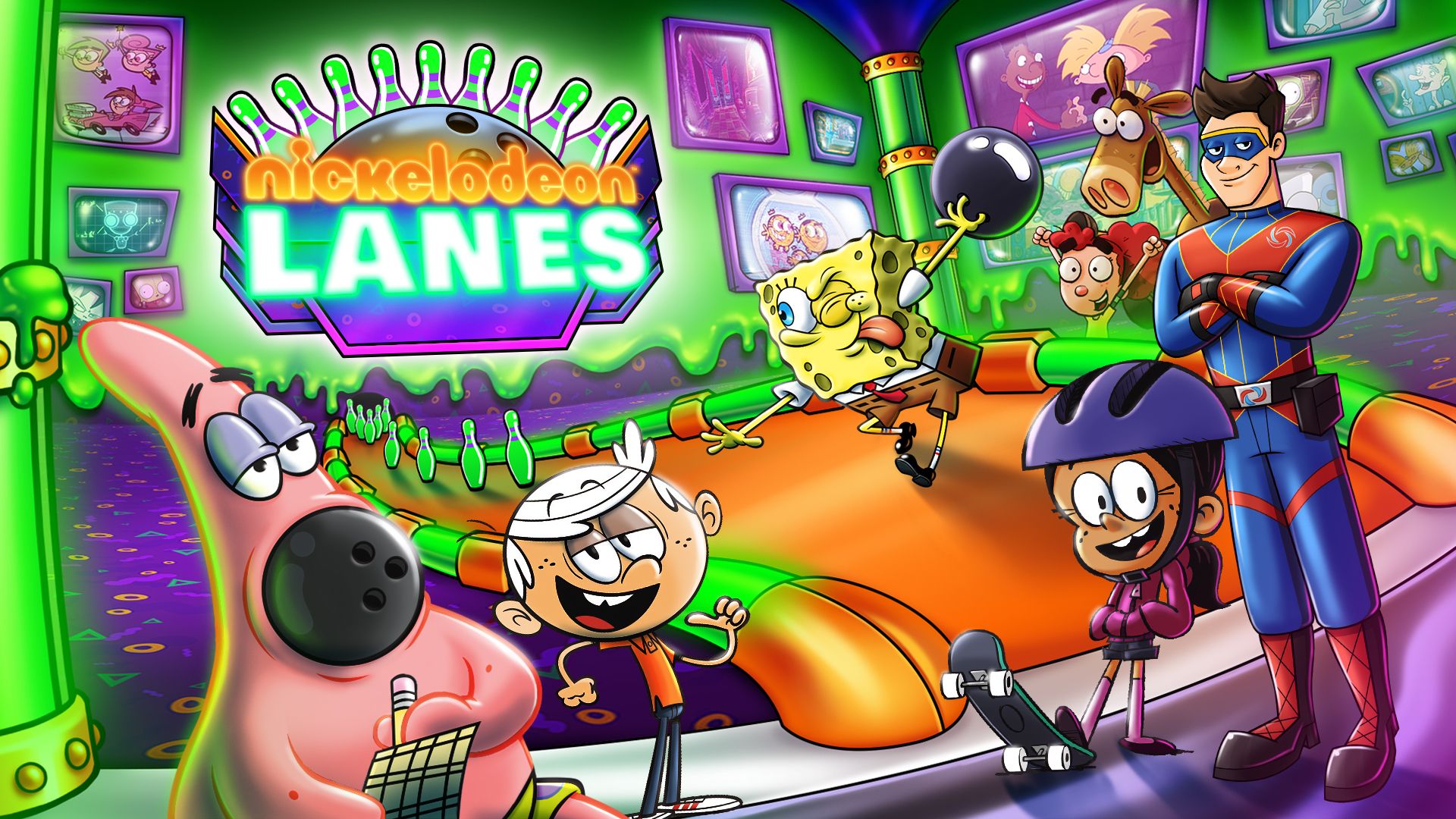 Nickelodeon Lanes - SpongeBob SquarePants Game | Nick