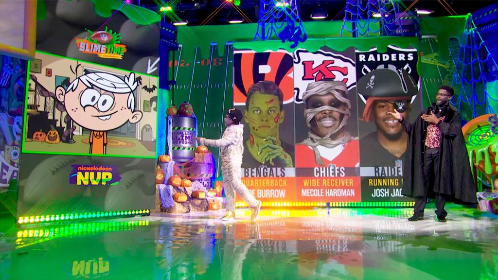 NFL Slimetime - Week 7 NVP Winner - NFL Slimetime (Video Clip) | Nick