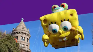 SpongeBob SquarePants Macy's Thanksgiving Day Parade Balloon Float