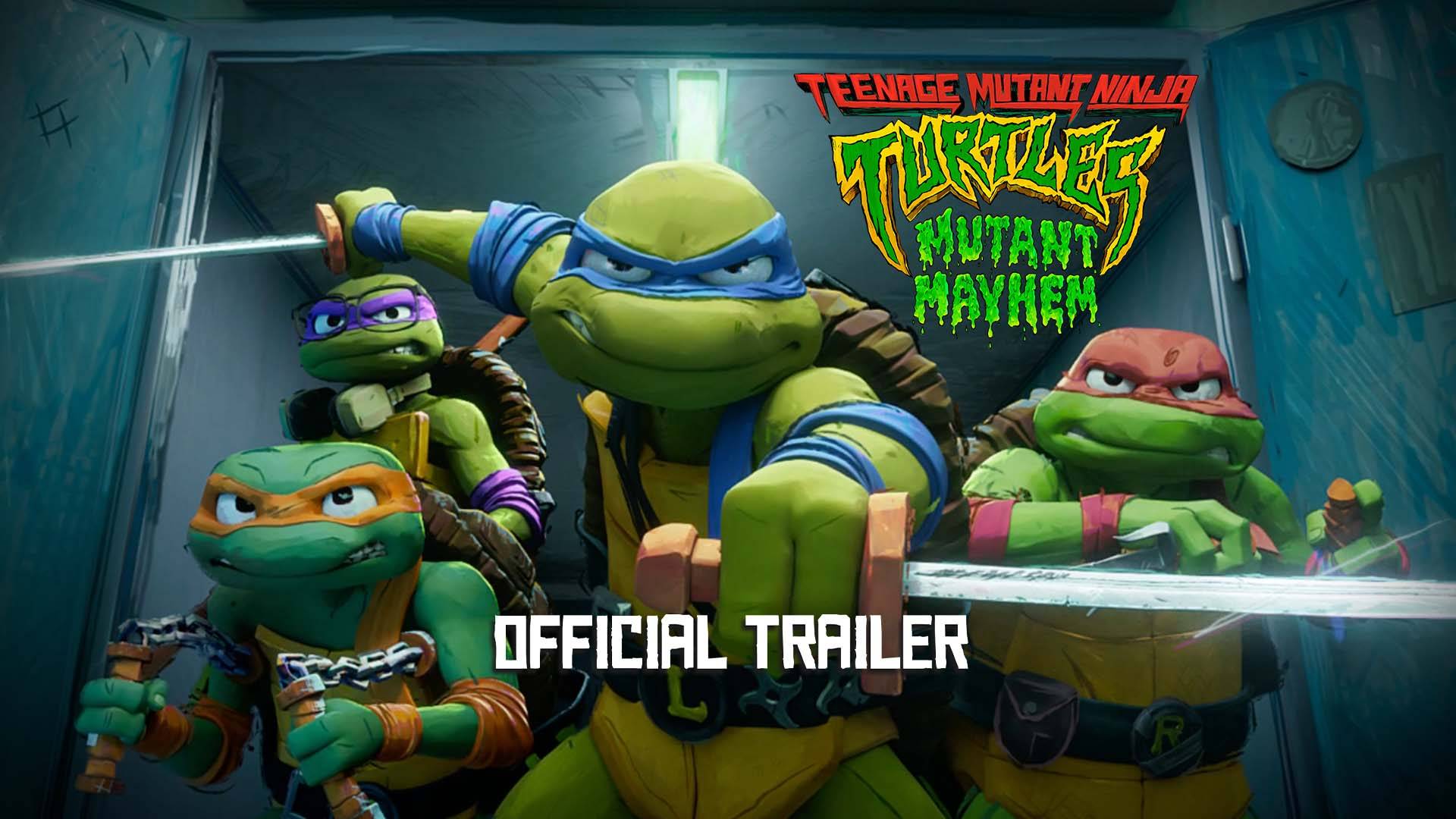 Teenage Mutant Ninja Turtles: Mutant Mayhem - Official Trailer (2023) John  Cena, Jackie Chan 