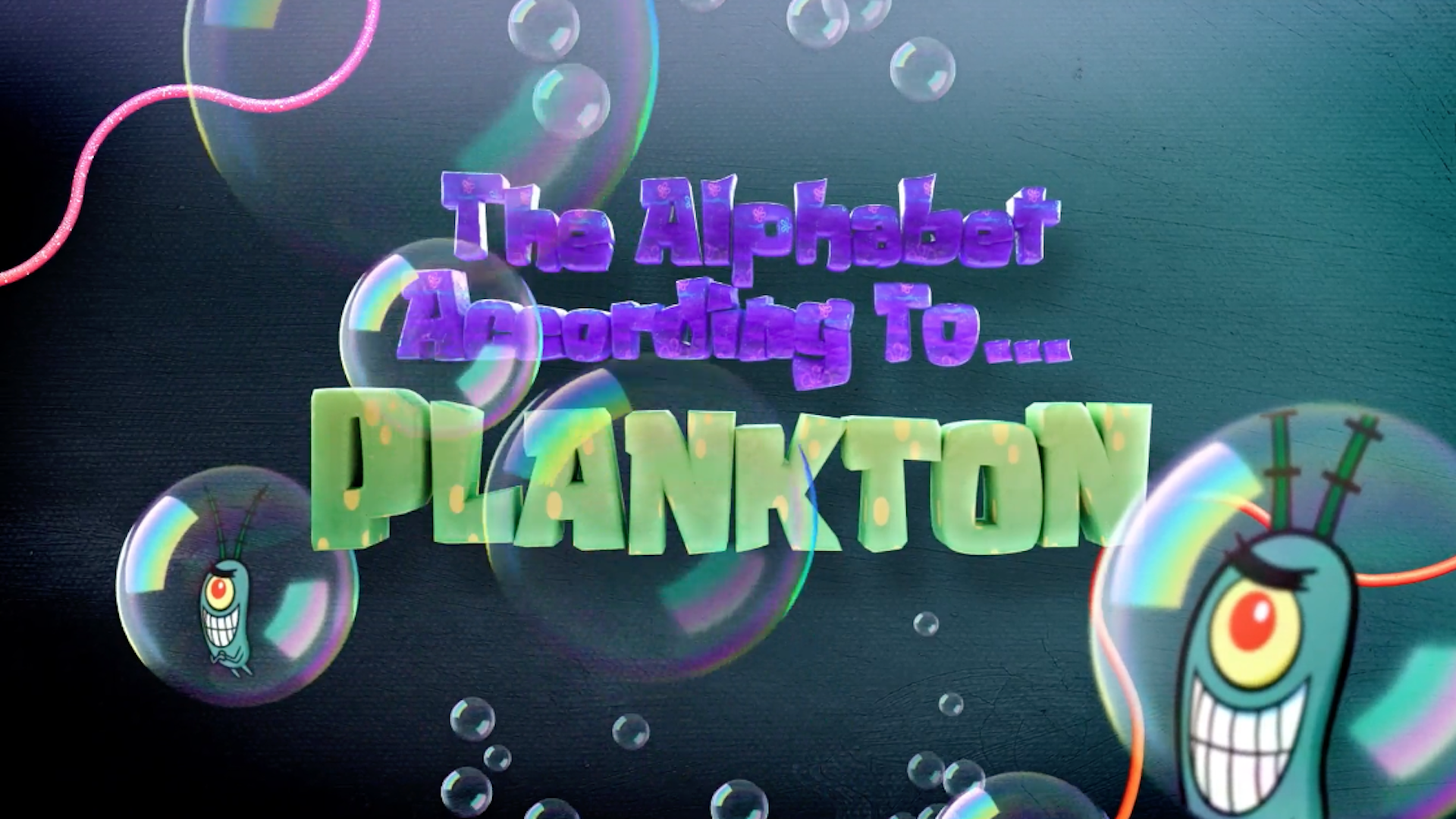 The Alphabet According To Plankton - (Video Clip) | Nick